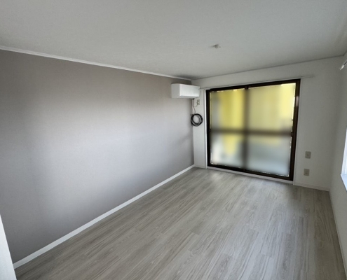 ワンルームアパートの内装リフォーム後